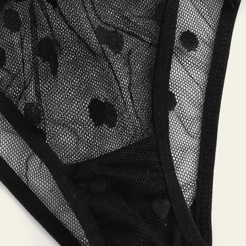 Soft Intimate Lingerie Black