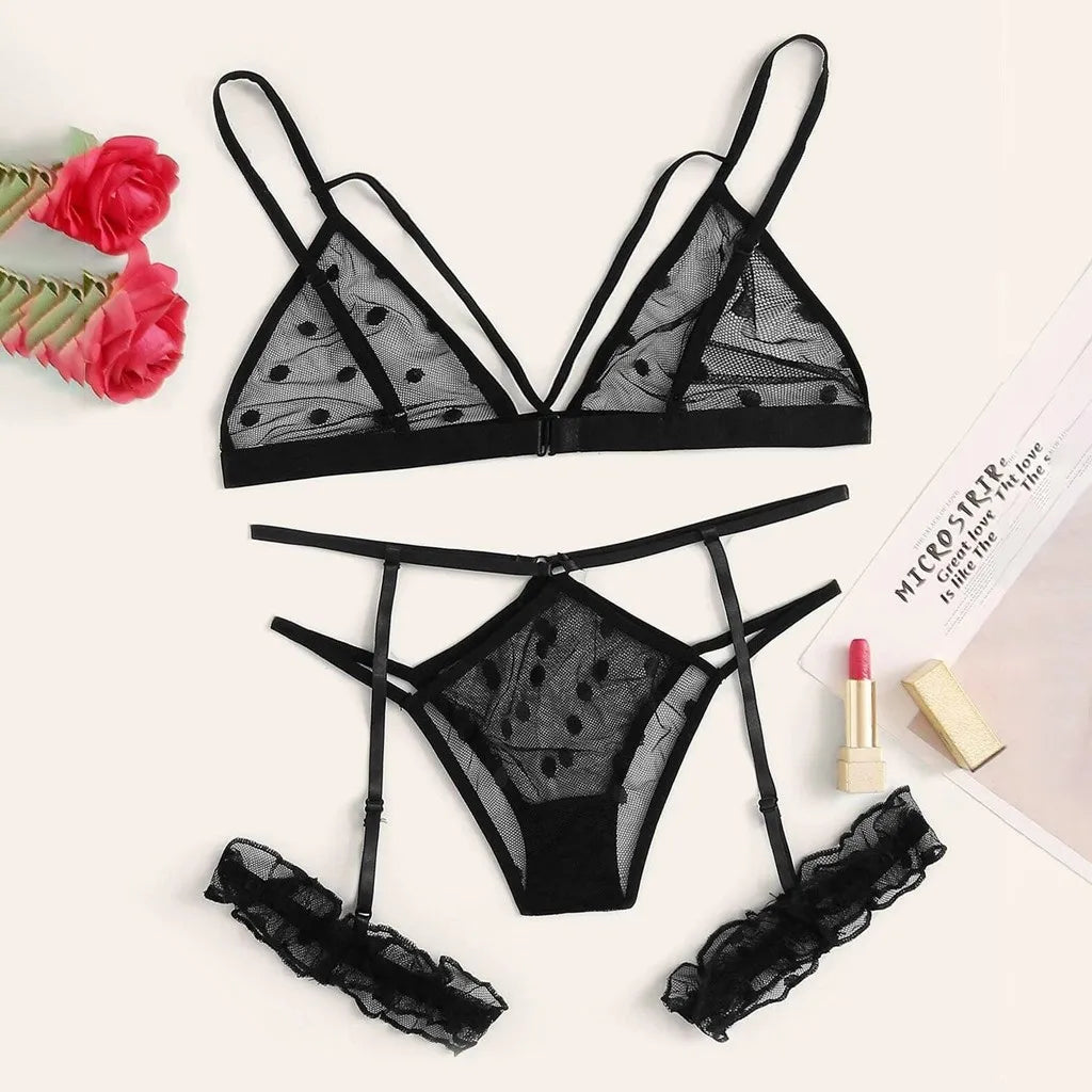 Soft Intimate Lingerie Black