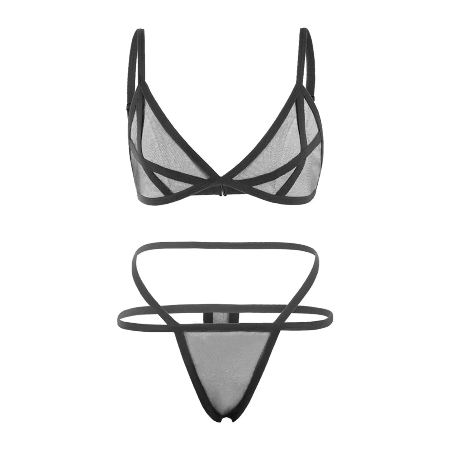 Transparent Erotic Sleepwear