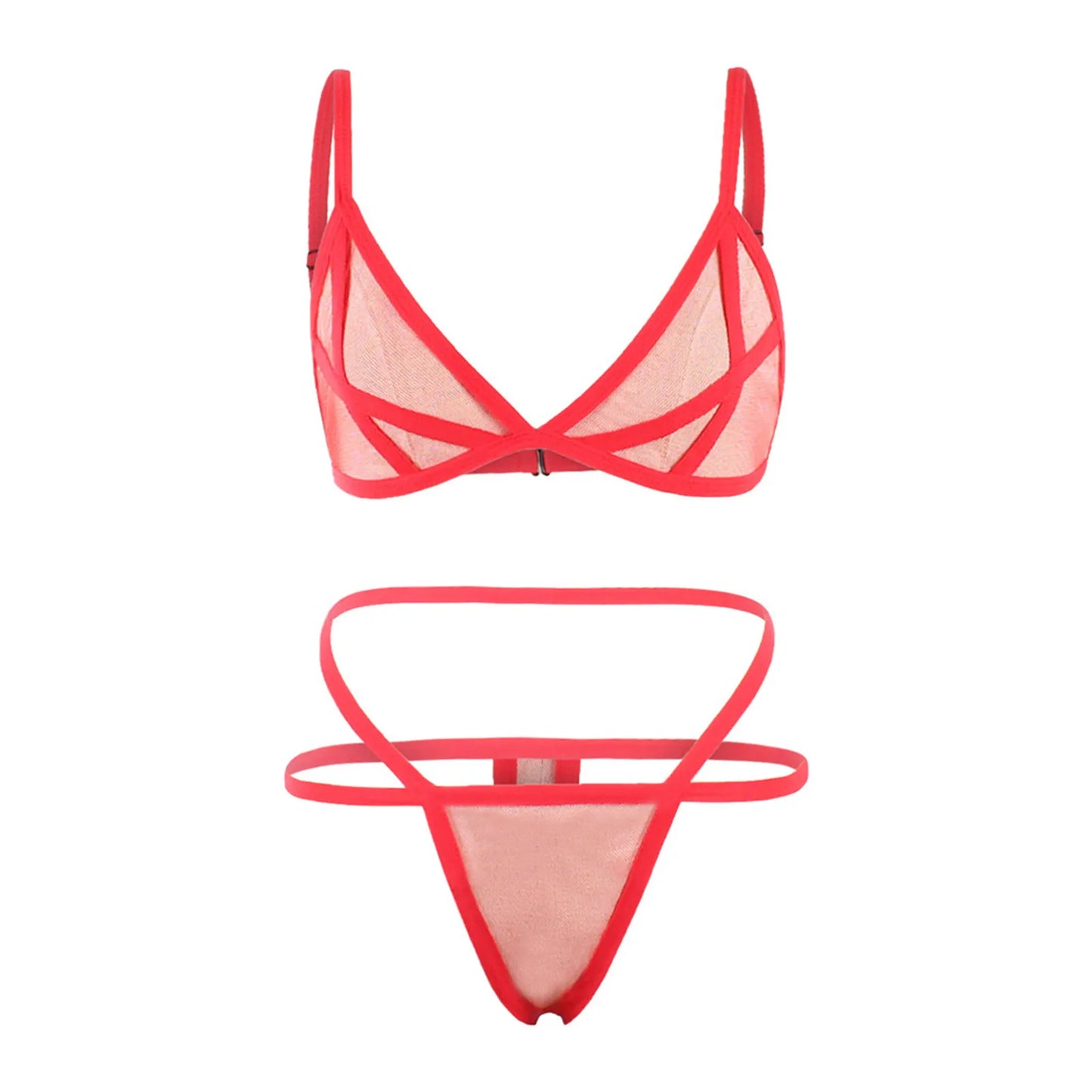 Transparent Erotic Sleepwear