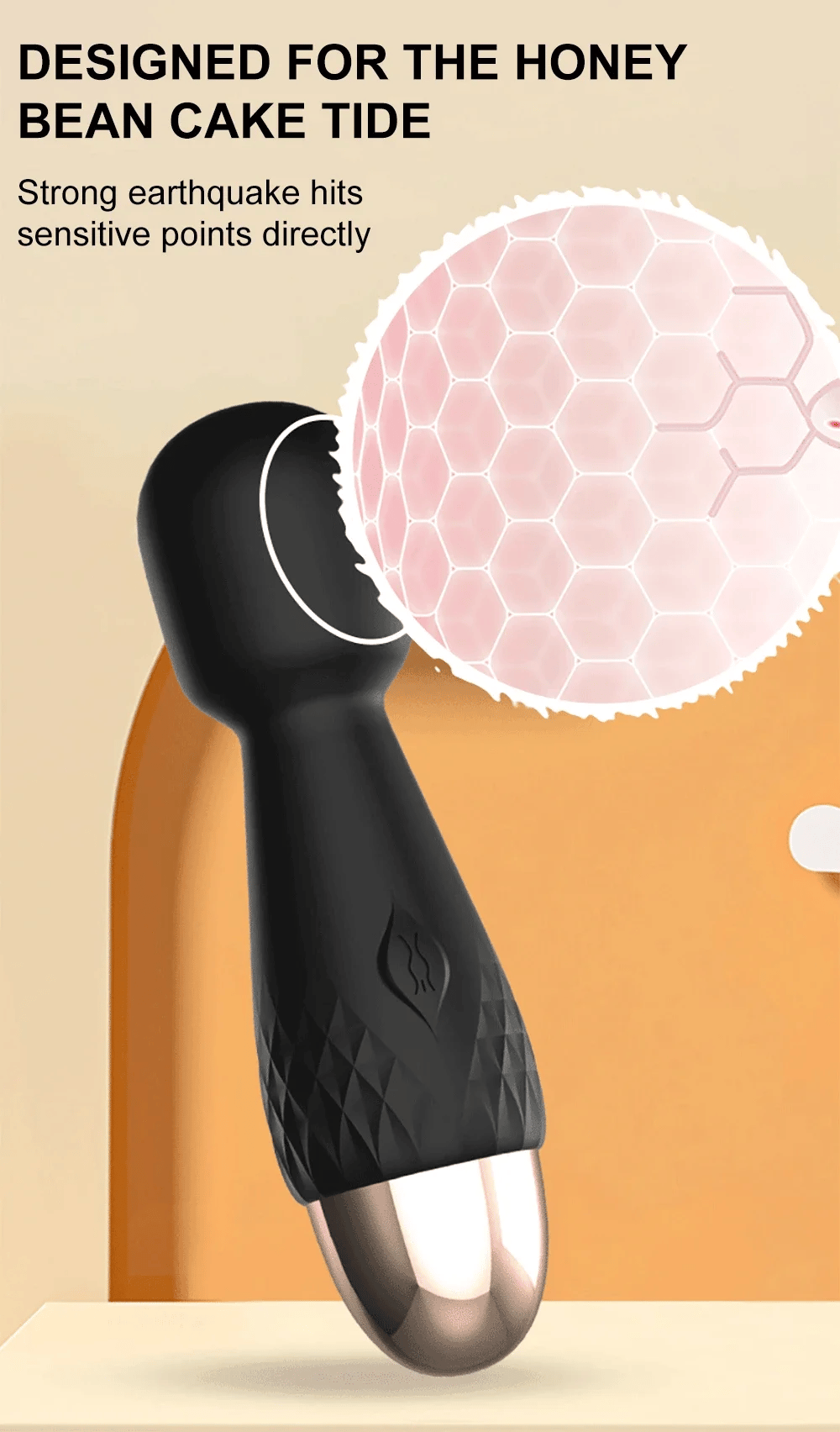 10 Modes Mini Vibrator