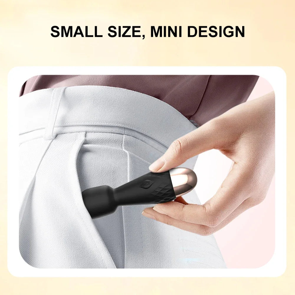10 Modes Mini Vibrator