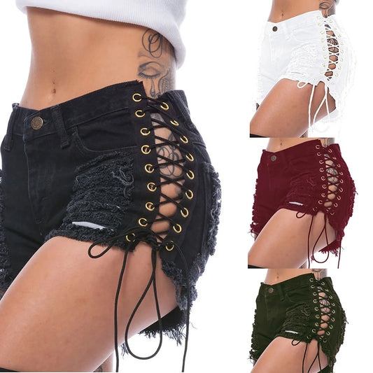 Retro 90s Gothic Punk Sexy Jeans