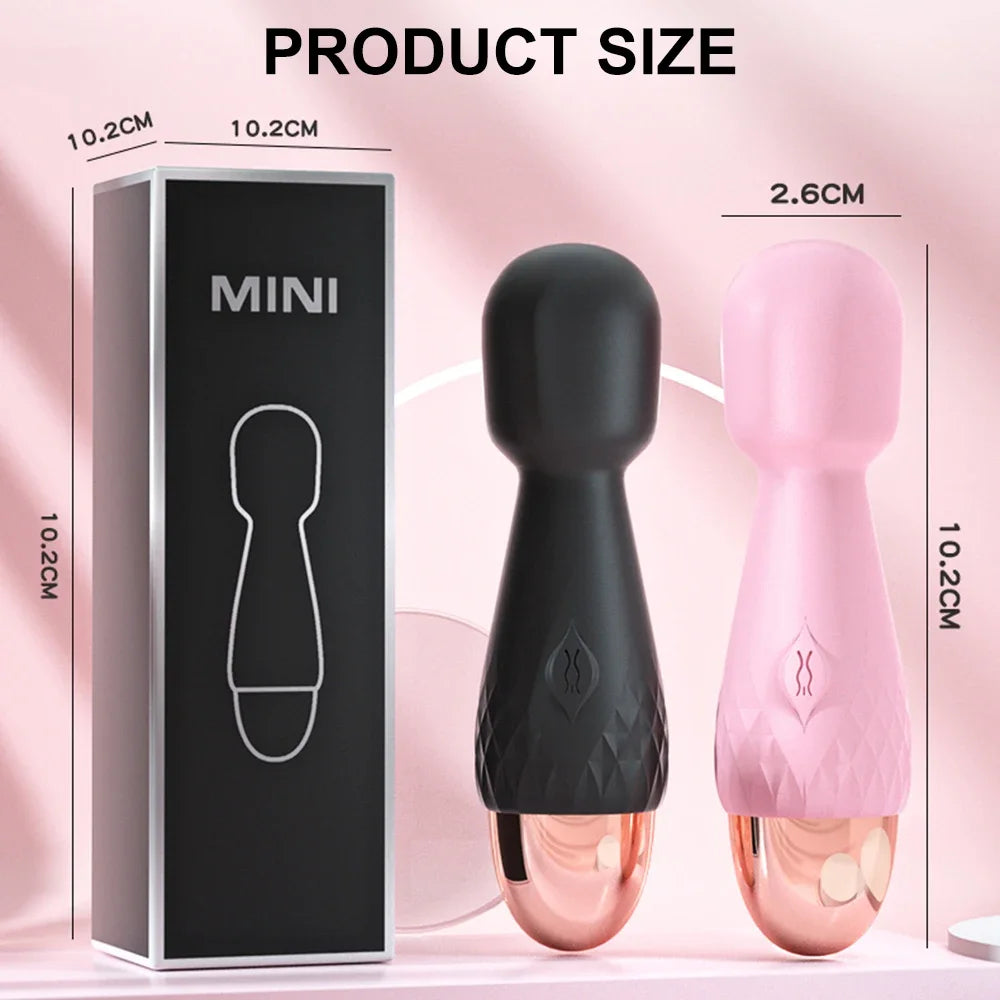 10 Modes Mini Vibrator