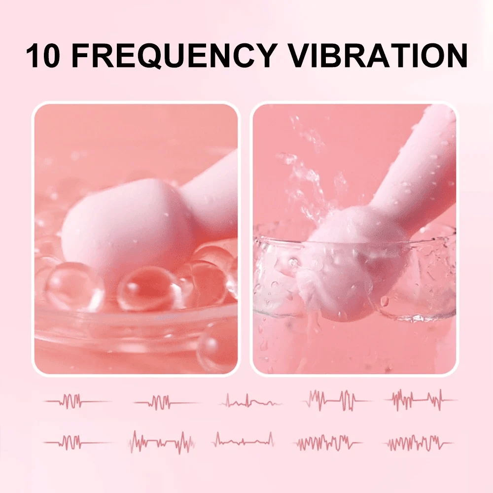 10 Modes Mini Vibrator