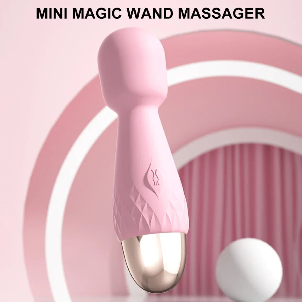 10 Modes Mini Vibrator