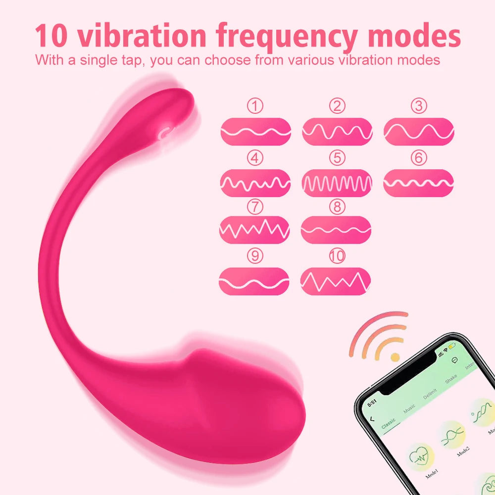 Wireless Vibration Love Egg