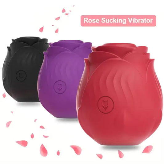 Rose-Sucking Vibrator Sex Toy