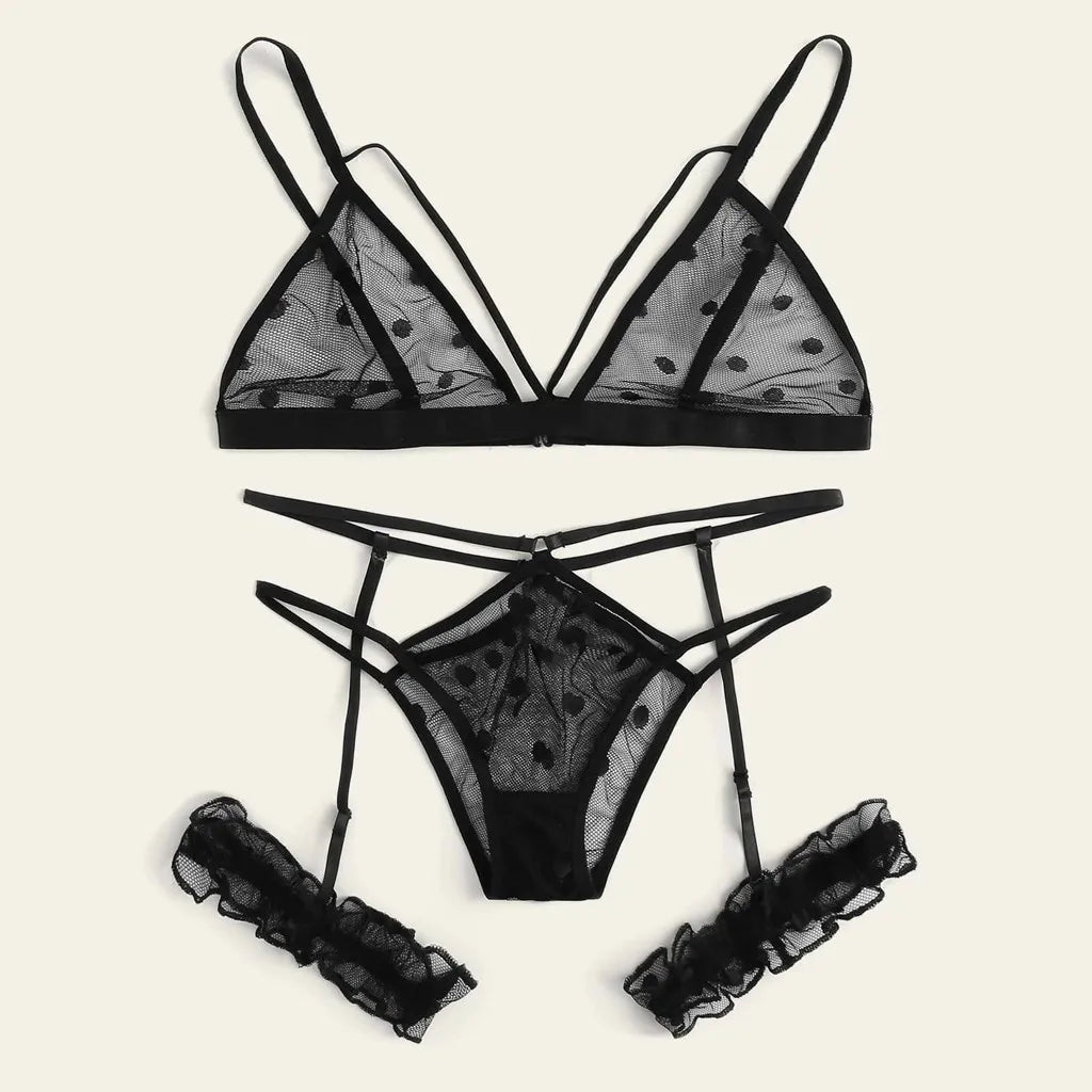 Soft Intimate Lingerie Black
